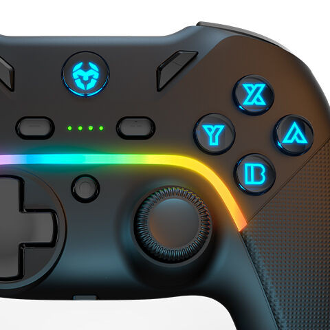 Krom Kayros Negro Bluetooth Gamepad Analógico/Digital Android, Nintendo Switch, PC, iOS - Imagen 10