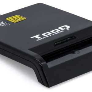 LECTOR DE TARJETAS EXTERNO TOOQ TQR-211B DNIE SIM USB-C NEGRO 8433281010376 TQR-211B