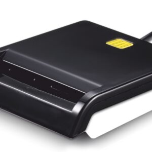LECTOR TARJETAS EXTERNO TARJETAS INTELIGENTES Y DNIe TOOQ TQR-210B NEGRO 8433281006799 TQR-210B