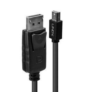 Lindy 41647 cable DisplayPort 3 m Mini DisplayPort Negro 4002888416474 | P/N: 41647 | Ref. Artículo: 1407245
