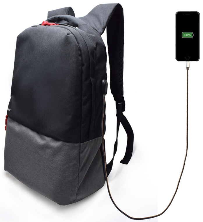 MOCHILA EWENT CON PUERTO DE CARGA 17.3'' NEGRA 8054392612794 EW2529