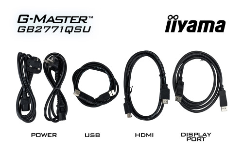 MONITOR IIYAMA, 27 PULGADAS, 68,6 CM, FAST IPS, 2560X1440, 200HZ, 0,233 MM, MATE NEGRO - Imagen 12