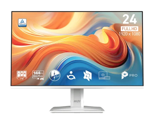 MSI MONITOR PRO MP245PHG E14. 23.8" IPS FLAT. 1920x1080. 144HZ. NEGRO 4711377318471 | P/N: 9S6-3PE69M-001 | Ref. Artículo: 1408835
