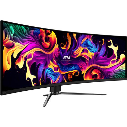 5 cm (49") 5120 x 1440 Pixeles DQHD QDOLED Negro MSI MONITOR MPG 491CQP QD-OLED. 49" (124.46 CM). CURVO 1800R. QD-OLED. 5120X1440 (DQHD). 144HZ. NEGRO. 4711377143622 | P/N: 9S6-3FA84T-001 | Ref. Artículo: 1371614 5 cm (49") 5120 x 1440 Pixeles DQHD QDOLED Negro 4711377143622 | P/N: 9S6-3FA84T-001 | Ref. Artículo: 1371614