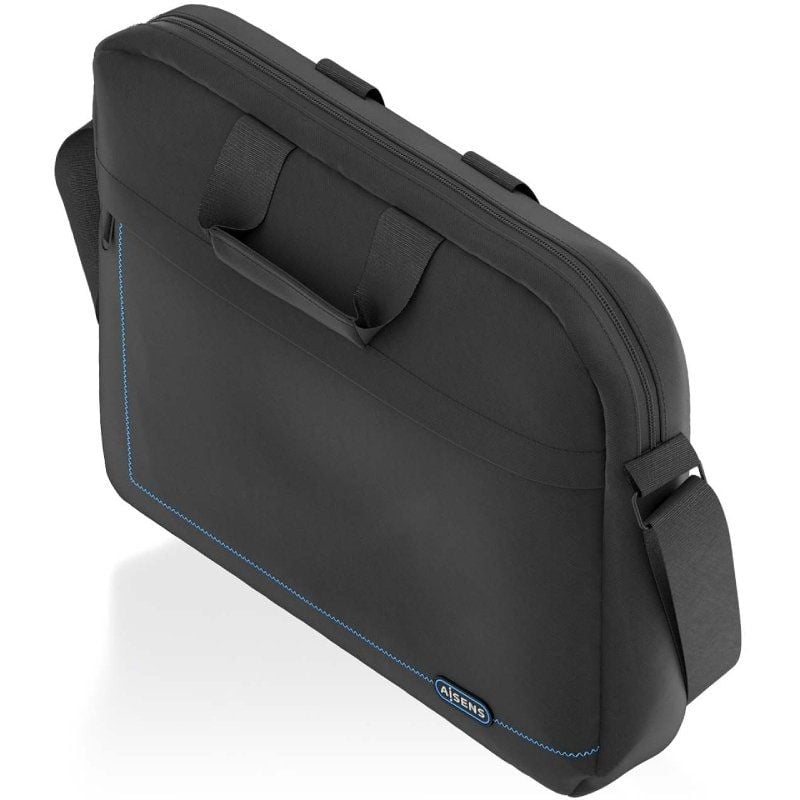 Maletín Aisens ASBG-BC022-BK para Portátiles hasta 15.6"/ Negro - Imagen 2