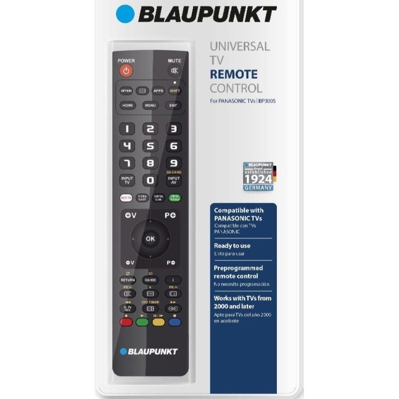Mando Universal para TV Panasonic Blaupunkt BP3005 - Imagen 2