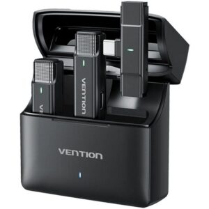Micrófono Inalámbrico con Clip Vention NCAB0/ USB Tipo-C/ Incluye Receptor/ 2 unidades 6922794785649 NCAB0 VEN-MIC NCAB0