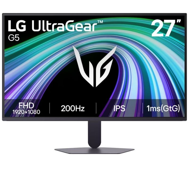 Monitor Gaming LG UltraGear G5 27G523B-B 27"/ Full HD/ 1ms/ 200Hz/ IPS/ Negro 8806096826300 27G523B-B LG-M 27G523B-B
