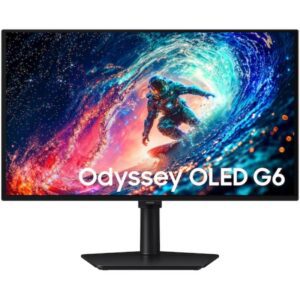 Monitor Gaming Samsung Odyssey OLED G6 G61SH S27HG612SU 27"/ QHD/ 0.03ms/ 240Hz/ QD-OLED/ Regulable en altura/ Negro 8806097910381 LS27HG612SUXEN SAM-M S27HG612SU