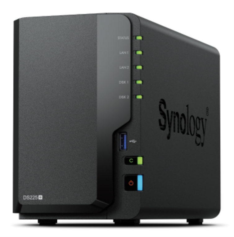 NAS SYNOLOGY DS225+ 2 BAHIAS INTEL CELERON J4125 Q 4711174726387 DS225+