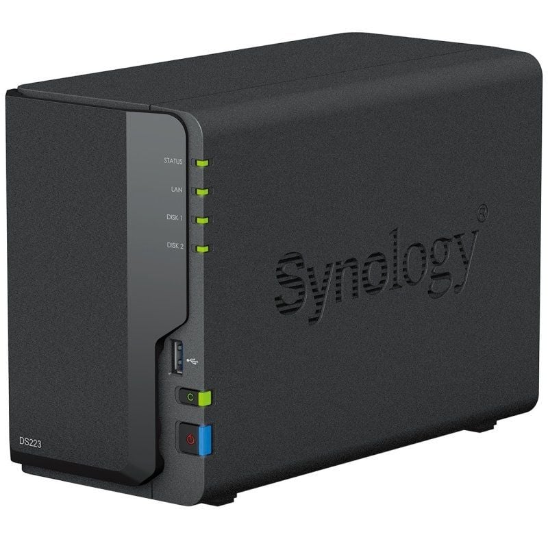 NAS Synology Diskstation DS223/ 2 Bahías 3.5"- 2.5"/ 2GB DDR4/ Formato Torre - Imagen 4