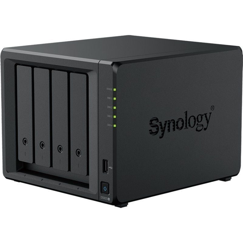 NAS Synology Diskstation DS925+/ 4 Bahías 3.5"- 2.5"/ 16GB DDR4/ Formato Torre - Imagen 2