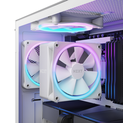NZXT T120 RGB Procesador Refrigerador de aire 12 cm Blanco 1 pieza(s) - Imagen 4