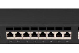 PATCH PANEL 24 PORT 1U 19" CAT.6A FTP BLACK LANBERG 5901969428322 PPSA-1024-B
