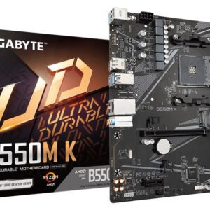 PLACA BASE GIGABYTE B550M K AM4 MATX 4XDDR4 4719331852764 B550M K 1.0