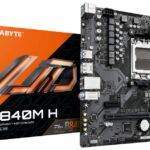 PLACA BASE GIGABYTE B840M H AM5 MICRO ATX 4719331877880 B840M H