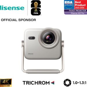 PROYECTOR HISENSE M2PRO TRICOLOR 1300 LUMENES 4K SMART TV 6942351423036 PROYECTOR M2PRO