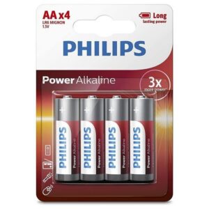 Pack de 4 Pilas AA Philips LR6P4B/05/ 1.5V/ Alcalinas 6959033840029 LR6P4B/05 PHIL-PILA LR6P4B 05