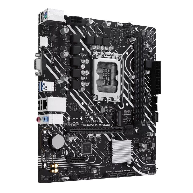 Placa Base Asus Prime H610M-K ARGB Socket 1700/ DDR5/ PCIe 4.0/ Micro ATX - Imagen 3