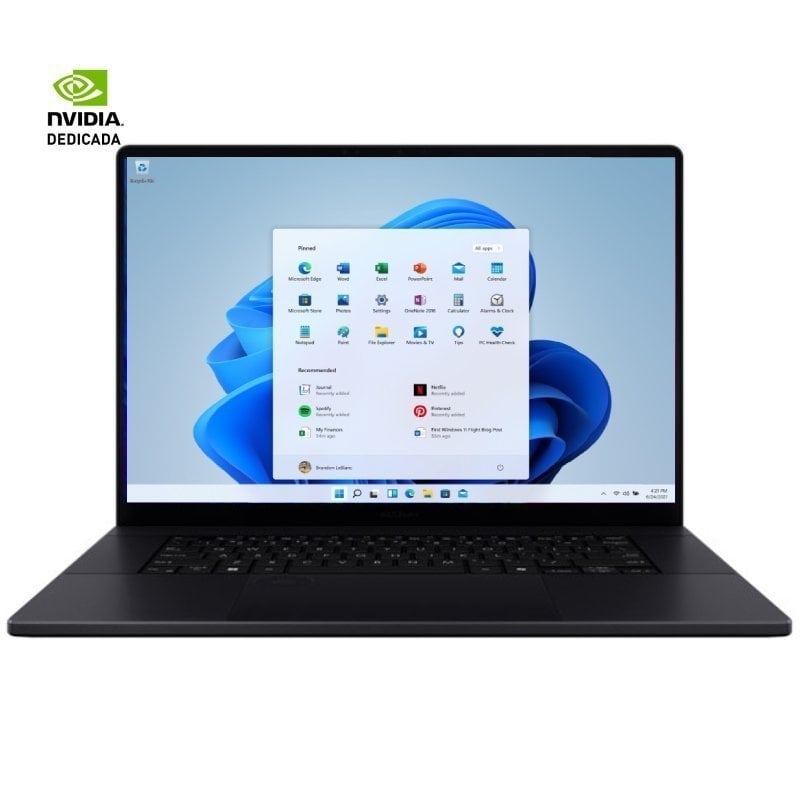 Portátil Asus ProArt P16 OLED H7606WM-SR130W Ryzen AI 9 HX 370/ 32GB/ 2TB SSD/ GeForce RTX 5060/ 16" Táctil/ Win11 4711636454865 90NB15L1-M00990 ASU-P H7606WM-SR130W
