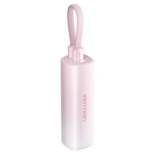 Powerbank 5000mAh Vention FHWR0/ 20W/ Rosa 6922794716094 FHWR0 VEN-BAT FHWR0
