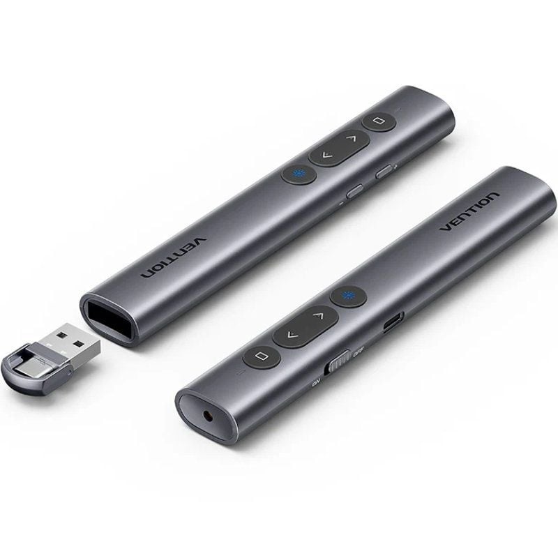 Presentador Inalámbrico Vention KQJH0/ Gris 6922794790162 KQJH0 VEN-PRESENTER KQJH0