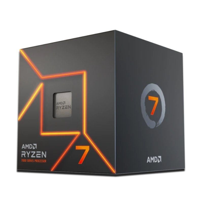 Procesador AMD Ryzen 7 7700 3.80GHz Socket AM5 730143318037 100-100000592SBX AMD-RYZEN 7 7700 3 8GHZ V2