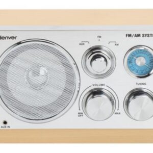 RADIO DENVER DE DISEÑO MODERNO BEIGE 5706751076503 TR-63LW
