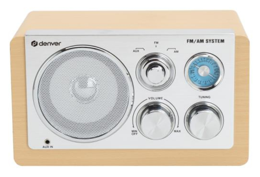 RADIO DENVER DE DISEÑO MODERNO BEIGE 5706751076503 TR-63LW