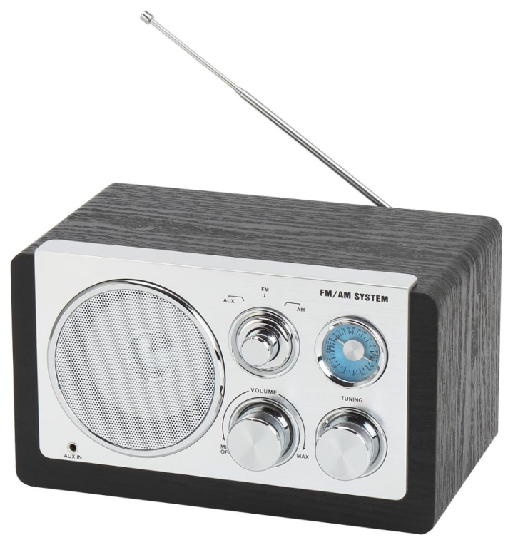 RADIO DENVER DE DISEÑO MODERNO NEGRA 5706751076466 TR-63B