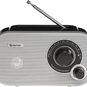 RADIO DENVER FM CON SINTONIZACION ANALAGICA BLANCA 5706751052385 TR-51W
