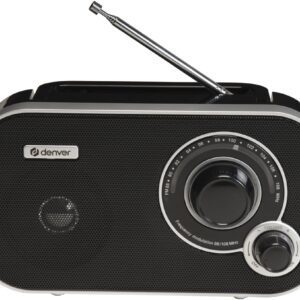 RADIO DENVER FM CON SINTONIZACION ANALAGICA NEGRA 5706751051814 TR-51B