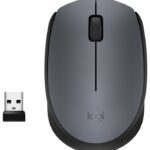 RATON LOGITECH M170 NEGRO GRIS RF INALAMBRICO PILAS 5099206062887 910-004642