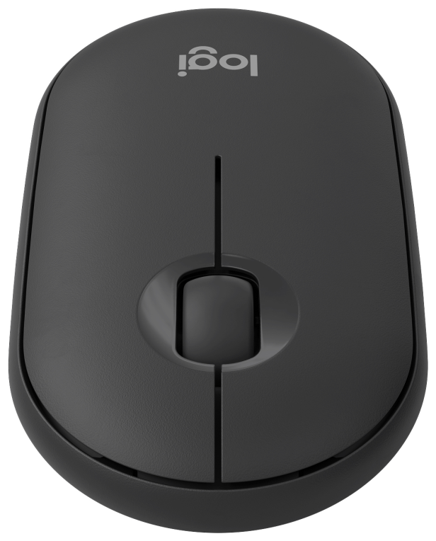 RATON LOGITECH PEBBLE MOUSE M350S GRAFITO BLUETOOTH PILAS 5099206110427 910-007015