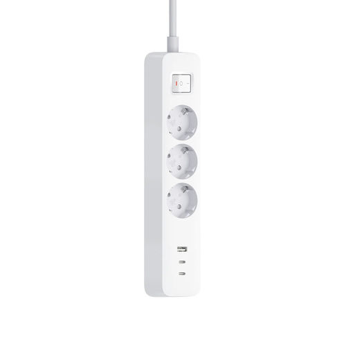 REGLETA XIAOMI 20W POWER STRIP 2C1A 6932554428853 P/N: BHR07UKEU | Ref. Artículo: REGLETA-MI20W-PWRSTR