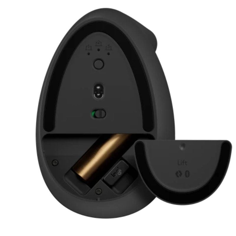 Ratón Vertical Inalámbrico Logitech Lift Vertical Ergonomic Mouse/ Hasta 4000 DPI/ Grafito - Imagen 5