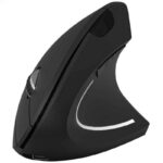 Ratón Vertical Inalámbrico Subblim Glide Vertical Ergo Dual Battery/ Batería Recargable/ Hasta 1600 DPI/ Negro 8436586743055 SUBMO-EDGVW01 SUB-MOU G VERT ERGO B BK