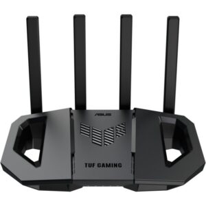 Router Gaming Inalámbrico Asus TUF-BE3600/ WiFi 7/ 3600Mbps/ 2.4GHz 5GHz/ 4 Antenas/ WiFi 802.11be/ax/ac/n/a/ - n/b/g 4711387582060 90IG0A90-MO9C00 ASU-ROU TUF-BE3600