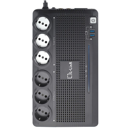 SAI 700VA L-LINK INTERACTIVE 6 SCHUKO - Imagen 2