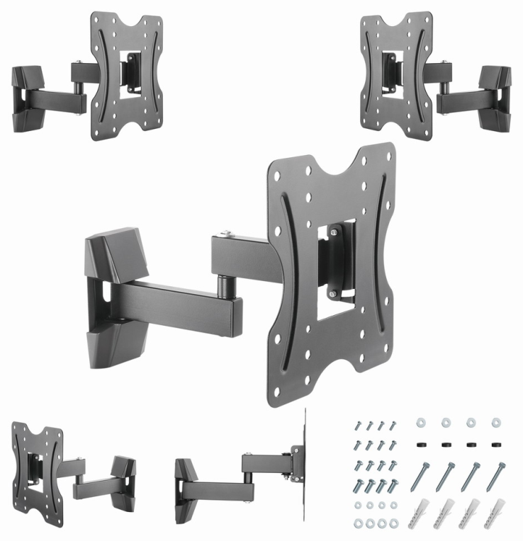 SOPORTE DE PARED GEMBIRD PARA TV MOVIMIENTO COMPLETO 23-42 8716309127875 WM-42ST-01