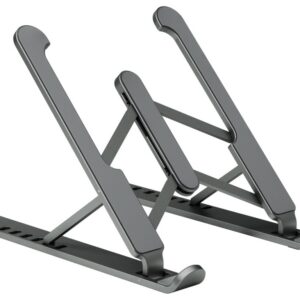 SOPORTE SOBREMESA AISENS AJUSTABLE PARA PORTATIL TABLET GRIS OSCURO 8436574705591 LPS1M-101