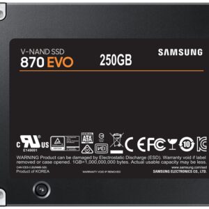 SSD SAMSUNG 870 EVO 250GB SATA3 8806090545931 MZ-77E250B/EU