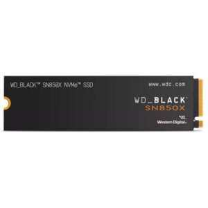 SSD WD M.2 1TB PCIE4.0 SN850X NEGRO 718037891392 P/N: WDS100T2X0E | Ref. Artículo: WDS100T2X0E