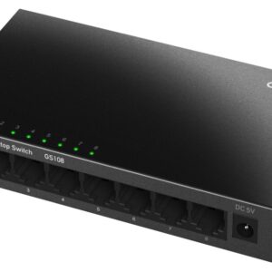 SWITCH CUDY 8-PORT GIGABIT METAL SWITCH GS108 6971690790554 GS108