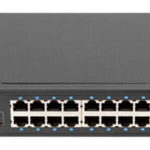 SWITCH LANBERG 24 PUERTOS GIGABIT ETHERNET RACK 19" 5901969429022 RSGE-24