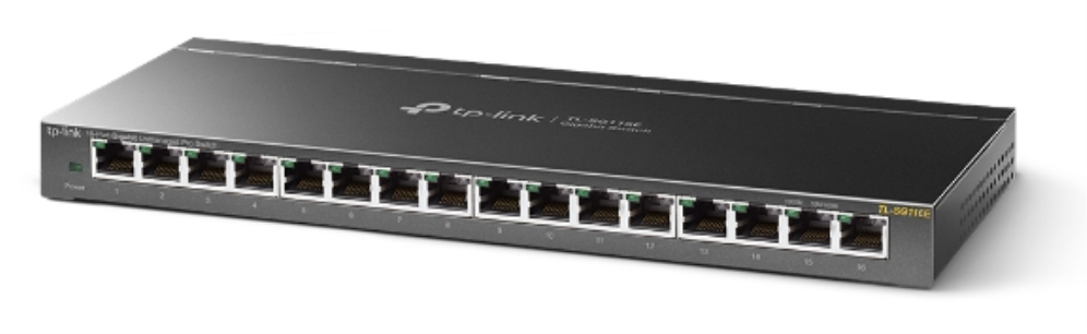 SWITCH TP-LINK 16-PORT GIGABIT EASY SMART SWITCH 6935364084301 TL-SG116E