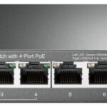 SWITCH TP-LINK 8 PORT GIGA 4 PORT POE EASY SMART 6935364094744 TL-SG108PE