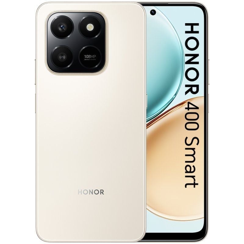 Smartphone Honor 400 Smart 8GB/ 256GB/ 6.7"/ 4G/ Dorado 6936520876365 5109CAKL HON-SP 400 SM 5G 8-256 GD