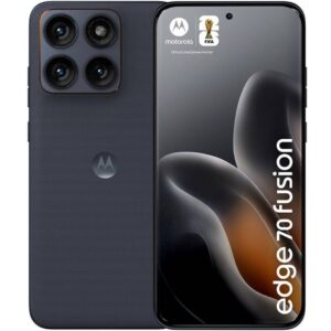 Smartphone Motorola Edge 70 Fusion 8GB/ 256GB/ 6.78"/ 5G/ Negro 840493611037  MOT-SP ED 70 FU 8-256 BK