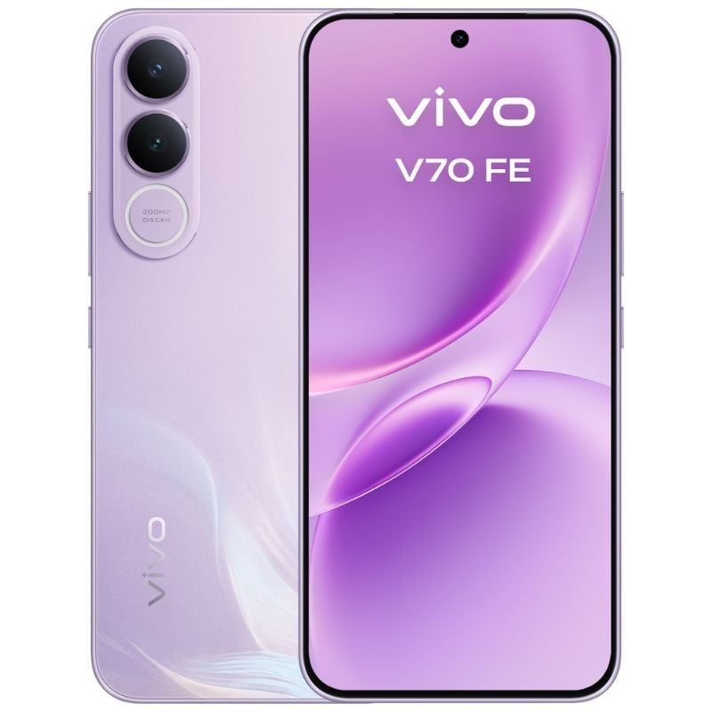 Smartphone Vivo V70 FE 8GB/ 256GB/ 6.83"/ 5G/ Púrpura/ Incluye Cargador + Auriculares - Imagen 3